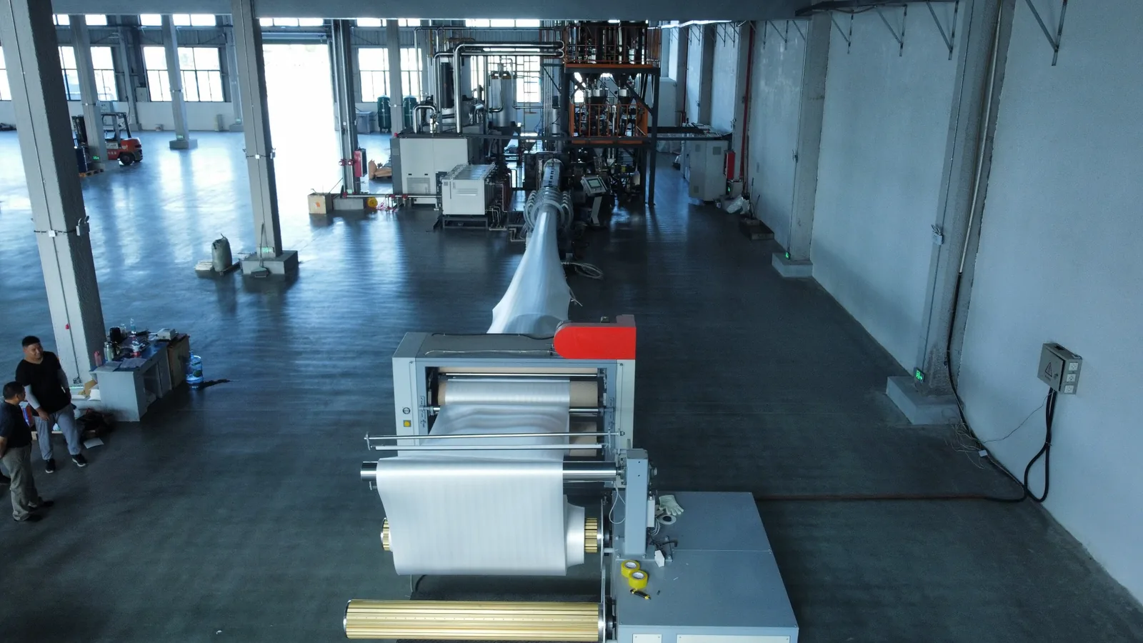 PET foam production line